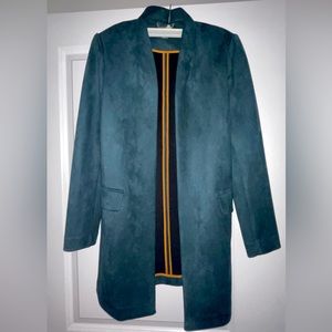 Calvin Klein Green Velvet CK Blazer